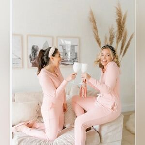 Jillian Harris x Smash and Tess Pink Romper